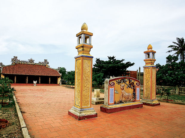 Đình An Vĩnh (huyện đảo Lý Sơn, Quảng Ngãi) mới được công nhận di tích quốc gia 4.2013. Nguồ: NTĐA