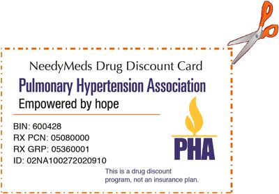 Thẻ giảm giá thuốc của NeedyMeds