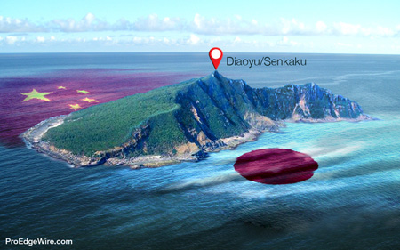 Tranh chấp ở quần đảo Sensaku-Diaoyu. Nguồn: 