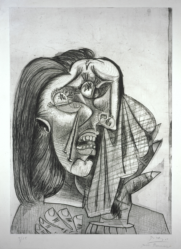 La Femme qui Pleure I (Weeping Woman I) Pablo Picasso
