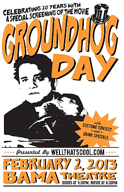 20 năm phim Groundhog Day. Nguồn: wellthatscool.com