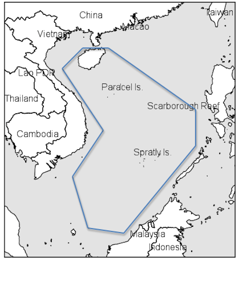  Trung Quốc áp đặt biên giới ngư trường: Quy định mới (của TQ) áp đặt ngày 1 tháng giêng giới hạn tất cả các tàu thuyền nước ngoài không được đánh bắt cá trong một khu vực bao gồm hai phần ba vùng biển Đông (phía nam biển Trung Hoa). Nguồn:  Washington Free Beacon
