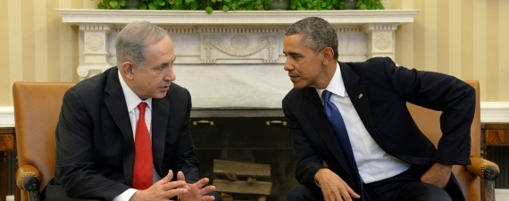 Thủ tướng Do Thái và Tổng thống Mỹ (03/2014). Nguồn: http://blog.ifcj.org/