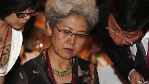 Thứ trưởng Ngoại giao Trung Quốc Fu Ying tại Đối thoại Shangri-La ở Singapore, ngày 30 tháng 5 năm 2014. Nguồn: 