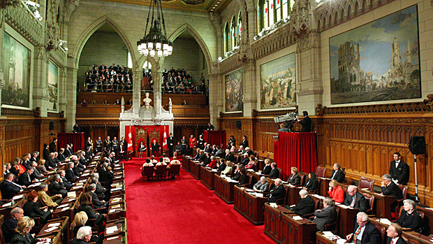 Ảnh Thượng viện Canada trong một phiên họp. Nguồn: CP