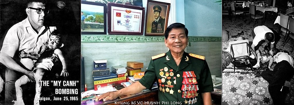 Chiến sĩ biệt động thành Huỳnh Phi Long đánh một đồn đích đáng vào giặc Mỹ xâm lược tại Nhà hàng nỏi Mỹ Cảnh Saigon. Nguồn: OntheNet/DCVOnline tổng hợp
