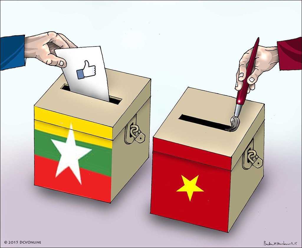Myanma vs. Vietnam. Tranh Babui