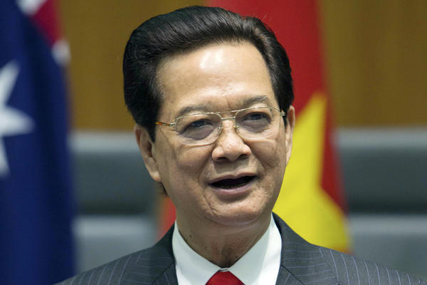 Thủ tướng Việt Nam Nguyễn Tấn Dũng. (Andrew Taylor / Associated Press) 