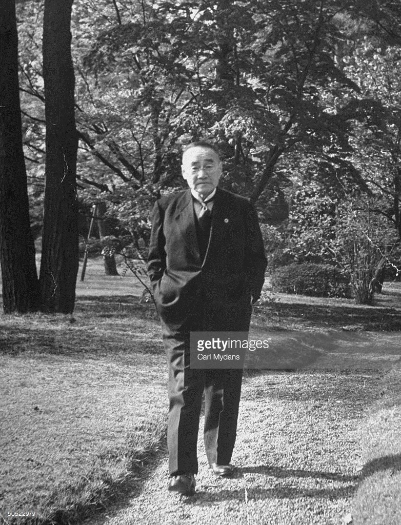 Yoshida Shigeru (1878-1967), Thủ tướng Nhật Bản (1946 - 1947 ; 1948 - 1954)< Nguồn Getty Images