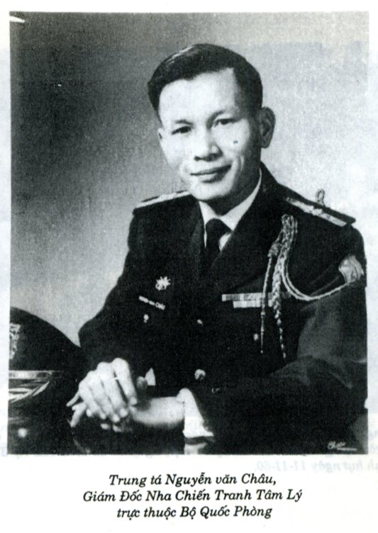 Ong Nguyễn Văn Châu. Nguồn:  Nguyễn Văn Châu, Nguyễn Vy Khanh, “Ngô Đình Diệm và nỗ lực hòa bình dang dở”, Xuan Thu 1989