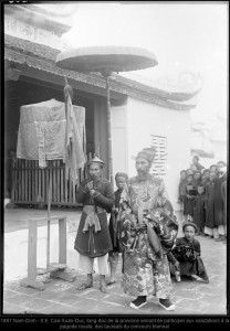 Tổng Đốc Nam Định tham dự lễ đón Tân khoa 1897. Nguồn:  OtheNet