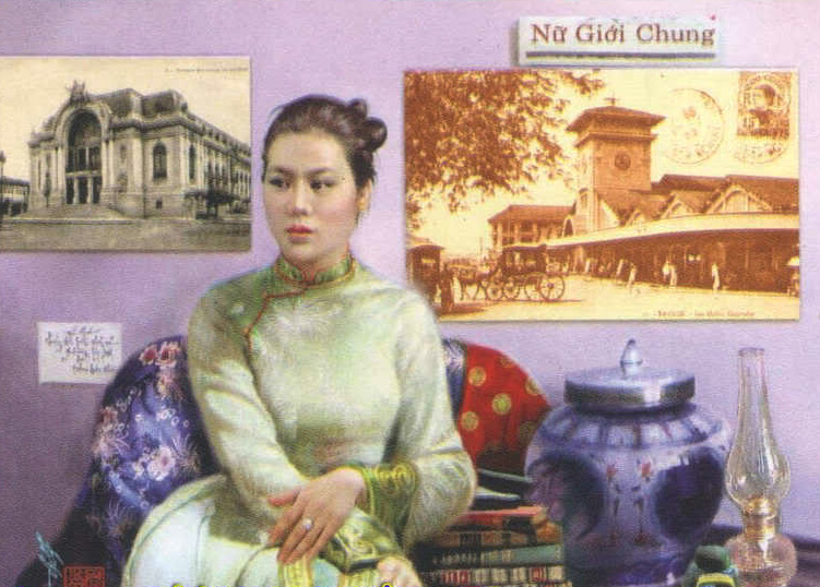 Sương Nguyệt Anh (1864 - 1921), tên thật Nguyễn Thị Khuê, là nhà thơ và là chủ bút nữ đầu tiên của Việt Nam. Tờ báo Nữ giới chung (Tiếng chuông nữ giới) do bà phụ trách là tờ báo đầu tiên của phụ nữ được xuất bản tại Sài Gòn. Tờ báo ra mắt ngày 1/2/1918, với chủ trương nâng cao dân trí, khuyến khích công nông thương và nhất là đề cao vai trò phụ nữ trong xã hội. Tầm ảnh hưởng của tờ báo khiến chính quyền thực dân bắt đình bản tờ báo vào tháng 7/1918. Nguồn: http://trithucsong.com