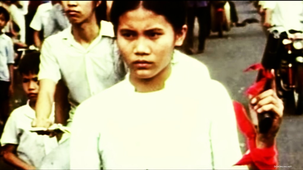 Hình chụp lại màn ảnh trong phim “Những ngày cuối cùng ở Việt Nam”. Nguồn PBS.