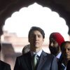 Prime Minister Justin Trudeau visits the Jama Masjid Mosque in New Delhi, India on Thursday, Feb. 22, 2018. THE CANADIAN PRESS/Sean Kilpatrick